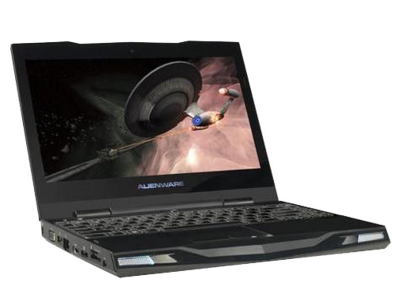 Alienware M11x R3背面斜视