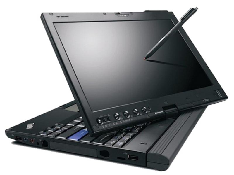 联想ThinkPad X201t 2985E7C 背面斜视