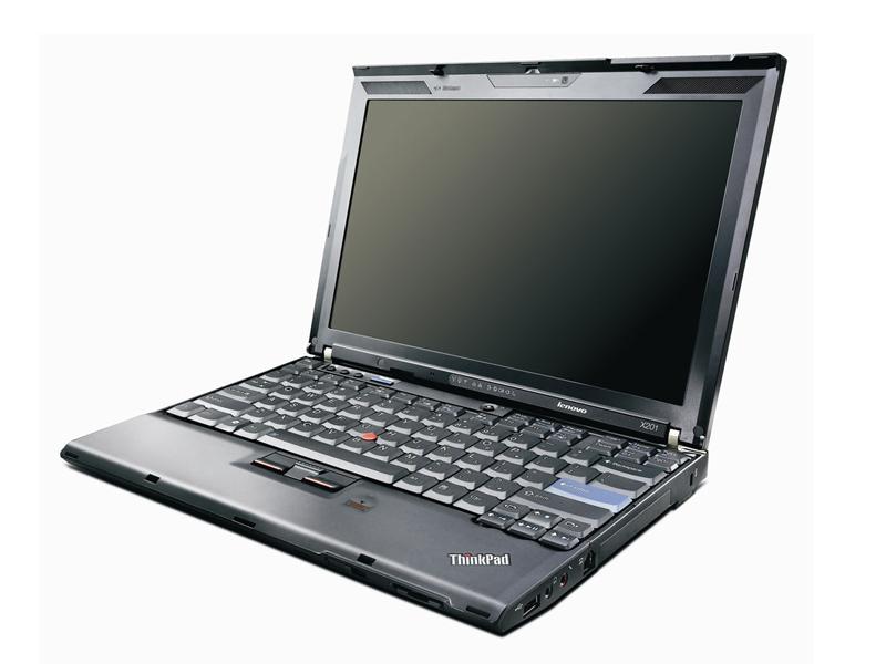 联想ThinkPad X201 3626BJ7 背面斜视