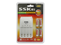 SSK飚王 4槽快速充电器电池套装2500mAh×4