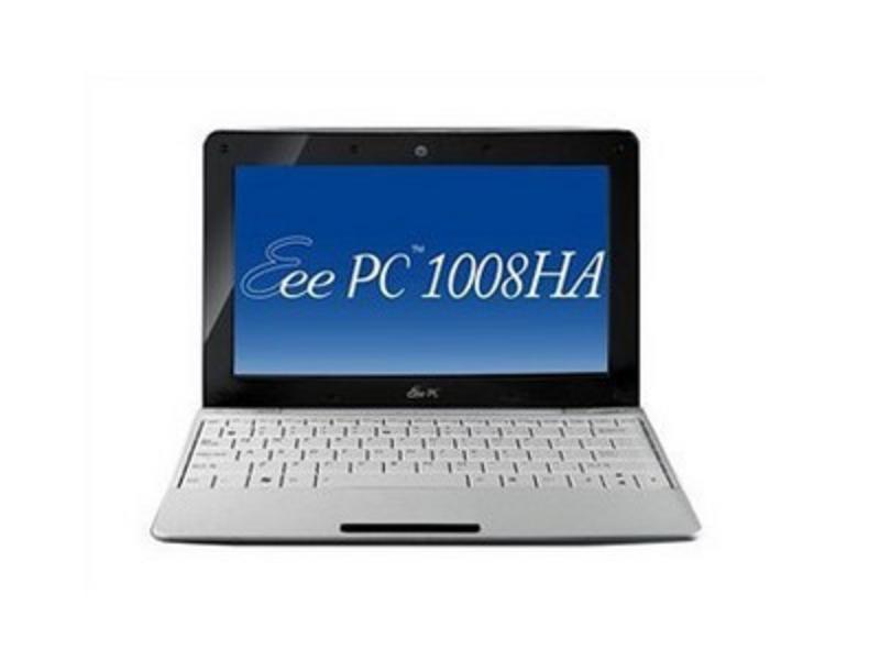 华硕Eee PC S1008HA(粉/XP) 俯视