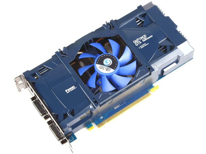 影驰GTX460骨灰黑将 正面