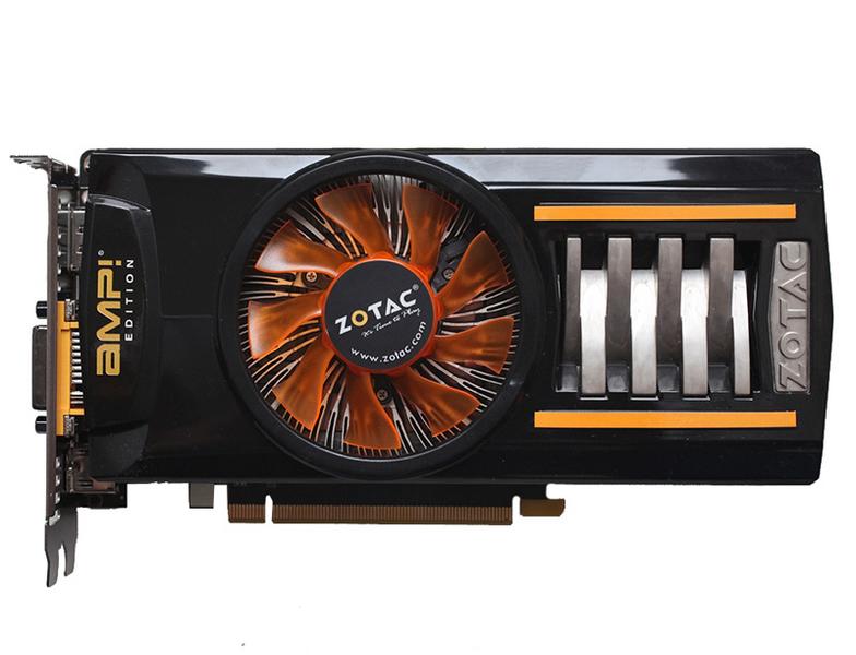 索泰GTX460 AMP 正面