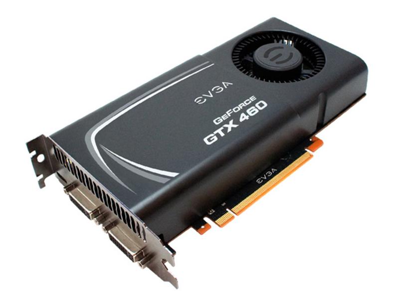 EVGA GTX460 1024MB EE 正面