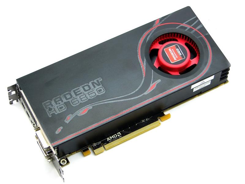 AMD Radeon HD 6850 正面