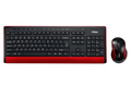 富勒 U55(珠光红)无线激光多媒体键盘鼠标套装