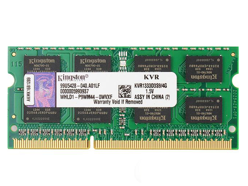 金士顿4G DDR3 1333 图片