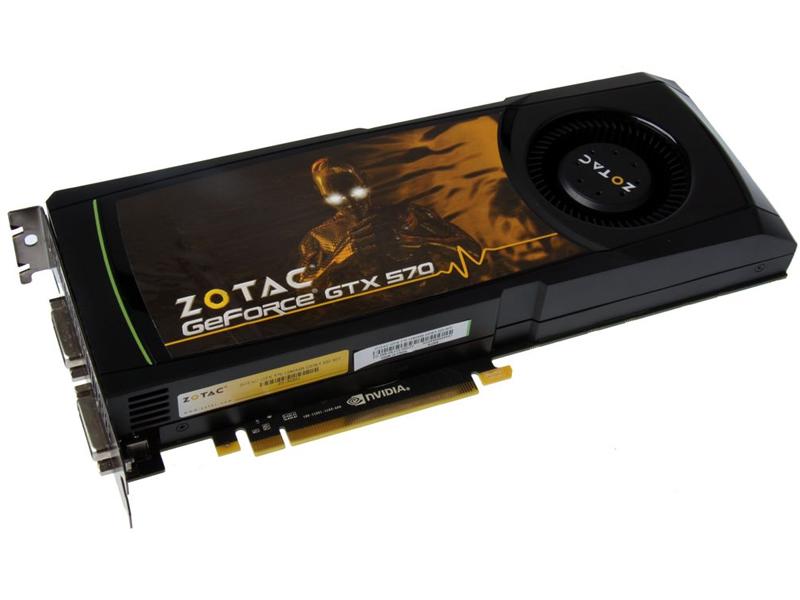 索泰GTX570极速版正面