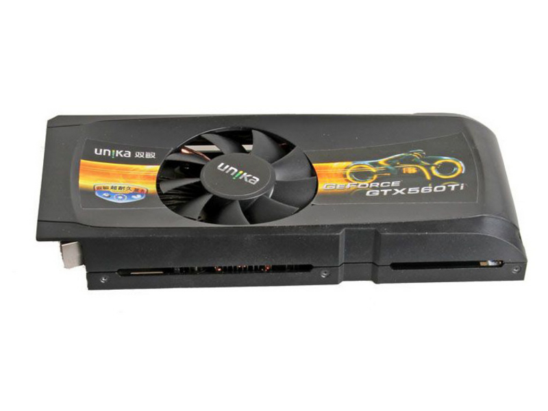 双敏无极2 GTX560TI DDR5黄金版