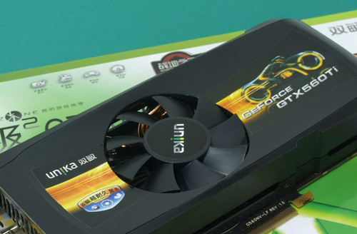 双敏无极2 GTX560TI DDR5黄金版