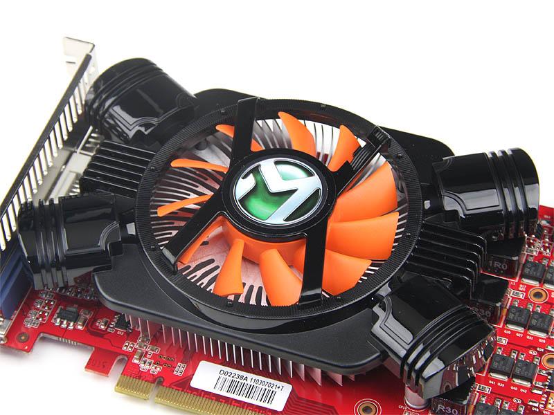 铭瑄GTX550Ti黑武士散热风扇