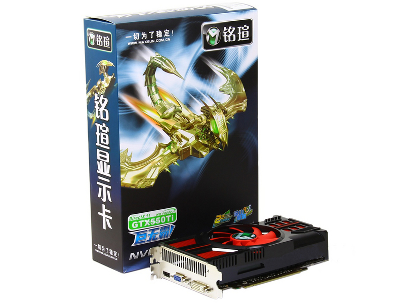 铭瑄GTX550Ti巨无霸