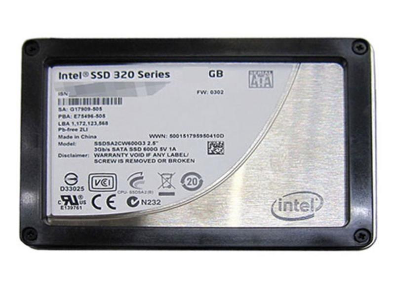 Intel 300GB/2.5英寸/串口(SSDSA2CW300G310) 正面