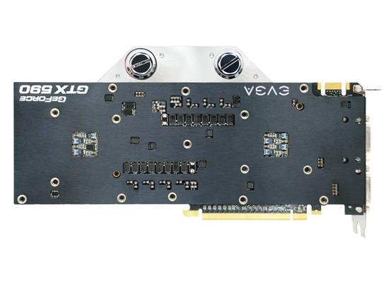 EVGA GeForce GTX 590 Classified Hydro Copperͼ