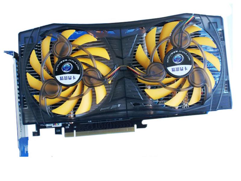 精影GTX460 768GD5终极玩家 正面