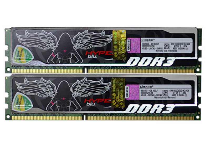 金士顿HyperX DDR3 1600 4G内存套装 主图