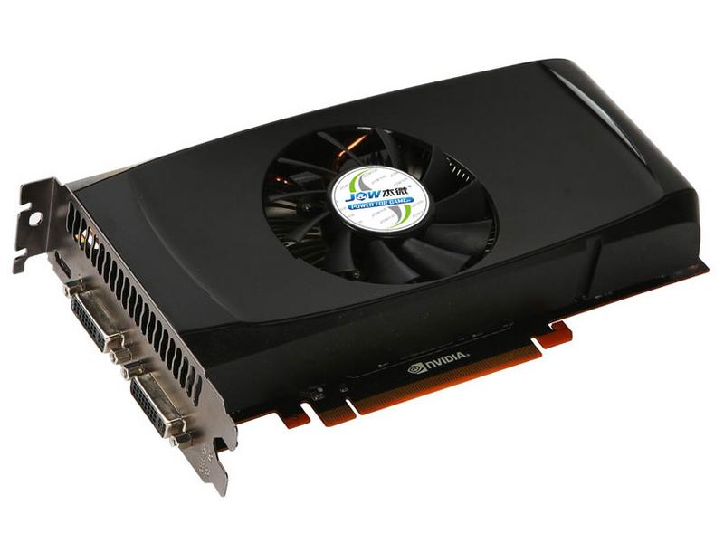 杰微GTX460 1024GD5泰坦版正面