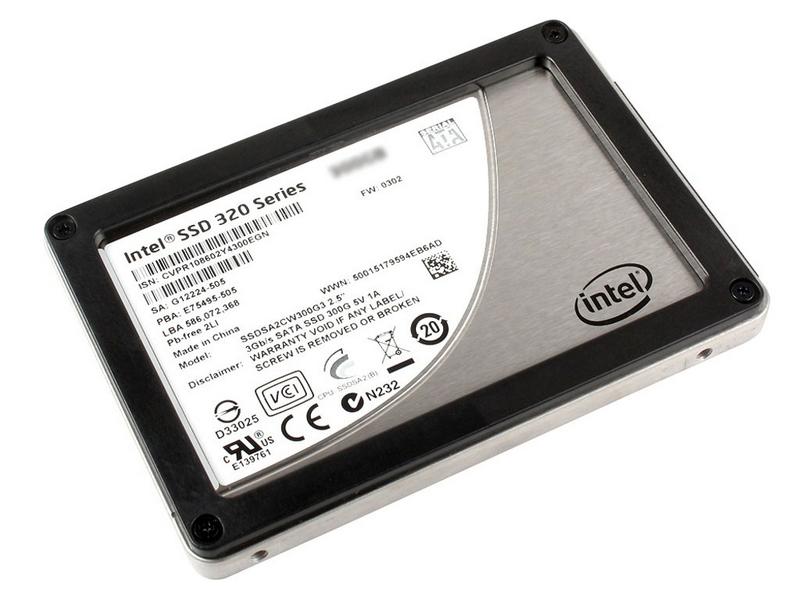 Intel 320 Series G3(40G)正面