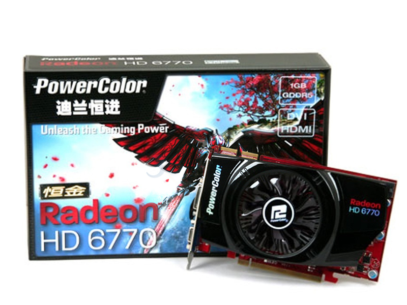 迪兰HD6770恒金1G