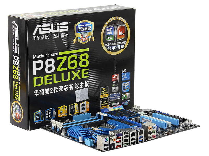 华硕P8Z68 Deluxe