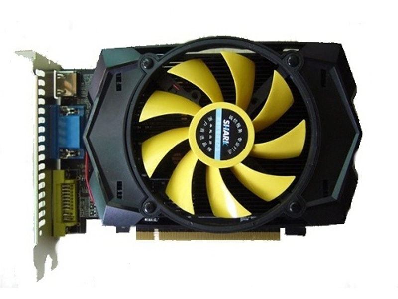 大白鲨GT430 1G DDR5白金版正面