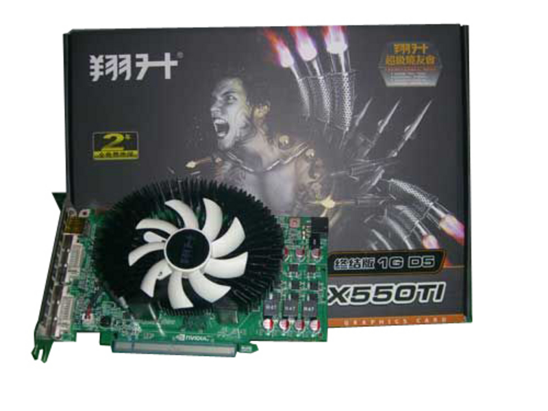 翔升GTX550Ti 终结版 1G D5