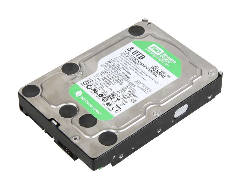 西部数据3TB 64M SATA3绿盘 主图