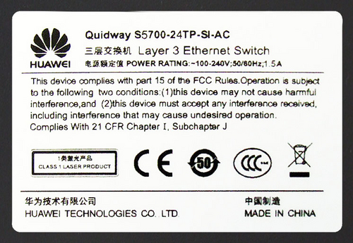 华为S5700-24TP-SI-DC