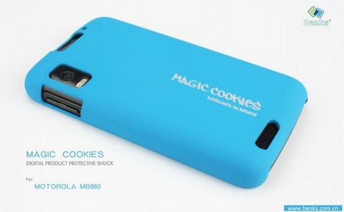 邦克仕(Benks)MOTOROLA MB860专用保护壳Magic Cookies系列