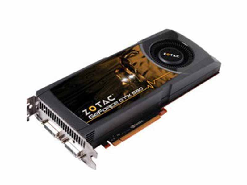 索泰GTX580-3D5 AMP2 正面