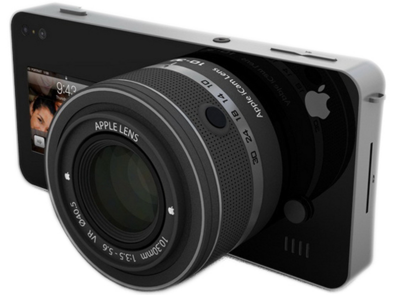 苹果相机iCam  侧视