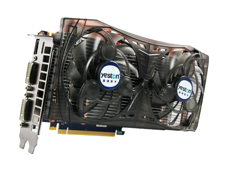 盈通GTX560Ti极速版 正面