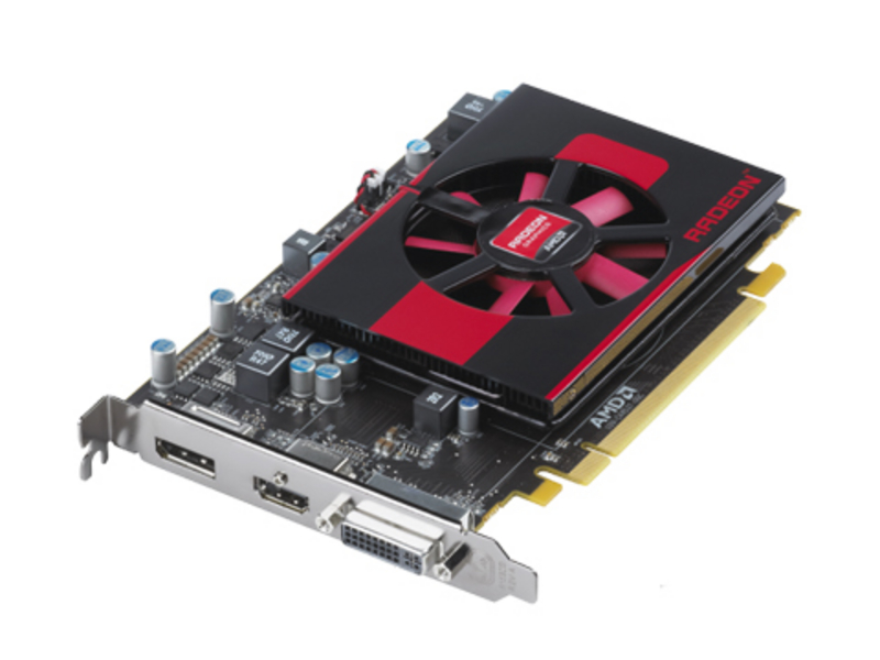 AMD Radeon HD 7750 正面