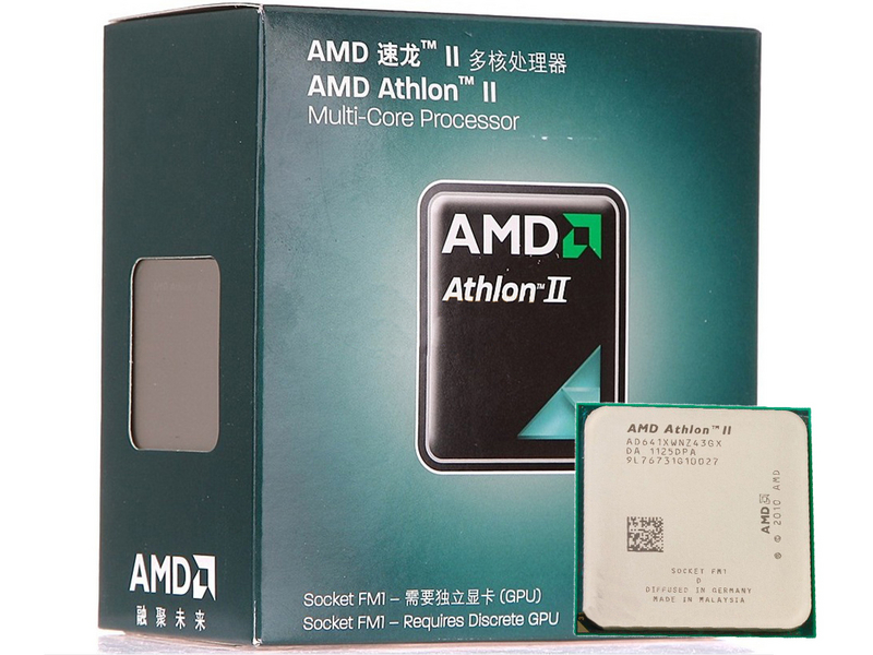 AMD速龙II X4 641/盒装配盒图