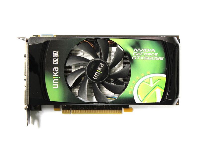 双敏无极2 GTX560SE DDR5 黄金版