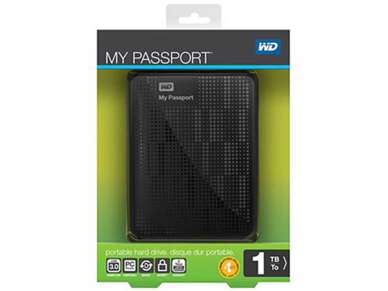 西部数据My Passport 750G