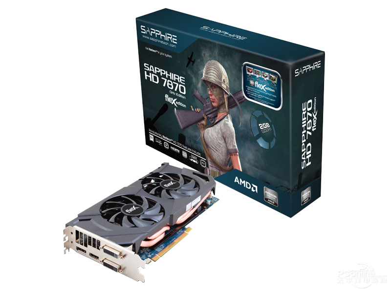 ʯFleX HD7870 GHz Edition 2GB GDDR5ͼ