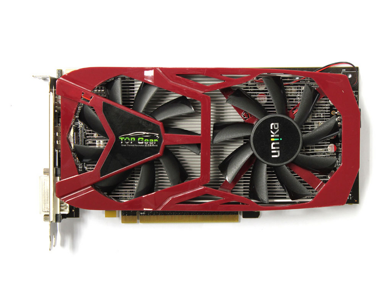 双敏无双2 HD6850 DDR5 白金版(GTR)正面