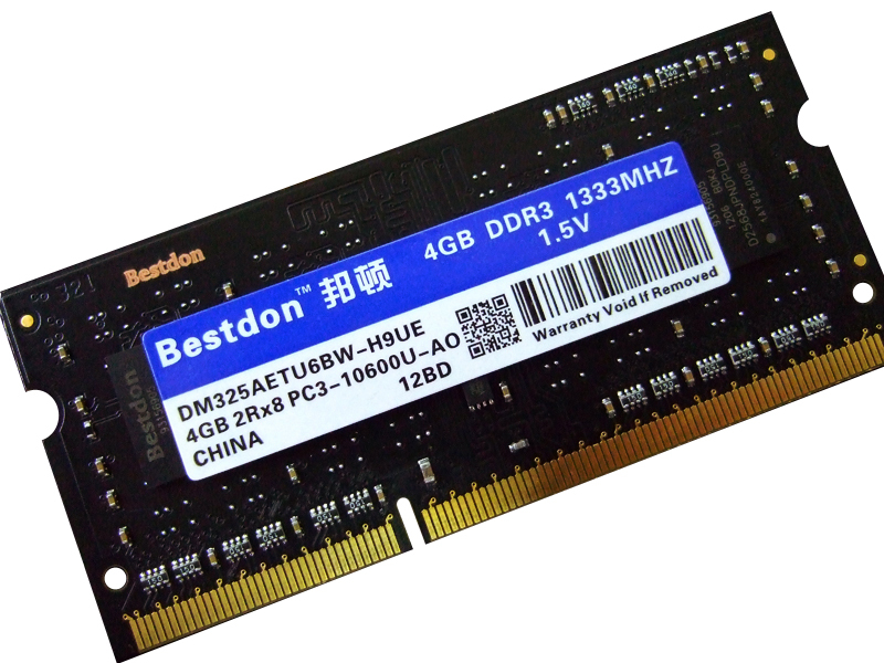 邦顿DDR3 1333MHZ 4G(笔记本) 主图