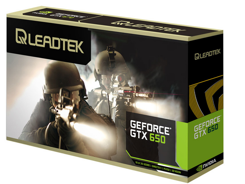 丽台GTX650 2G GDDR5