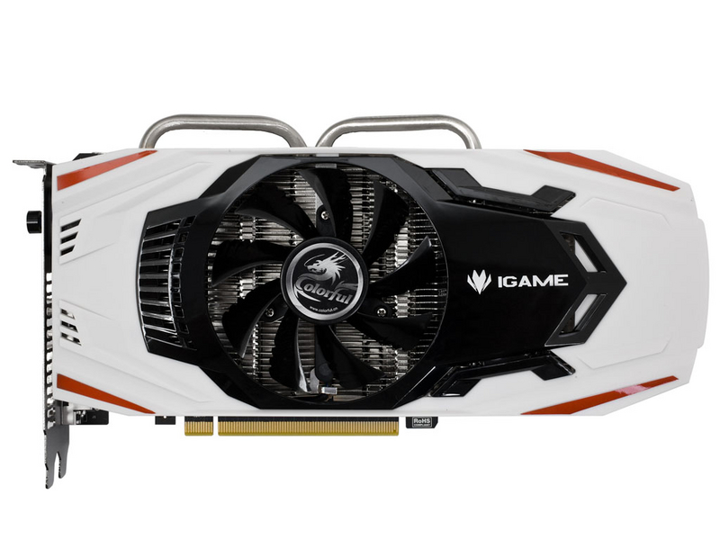 七彩虹iGame650Ti 烈焰战神X D5 1024M 正面