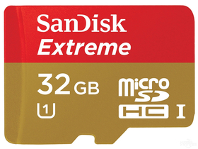 SanDisk 至尊极速移动(Extreme microSDHC UHS-I) 32G图1