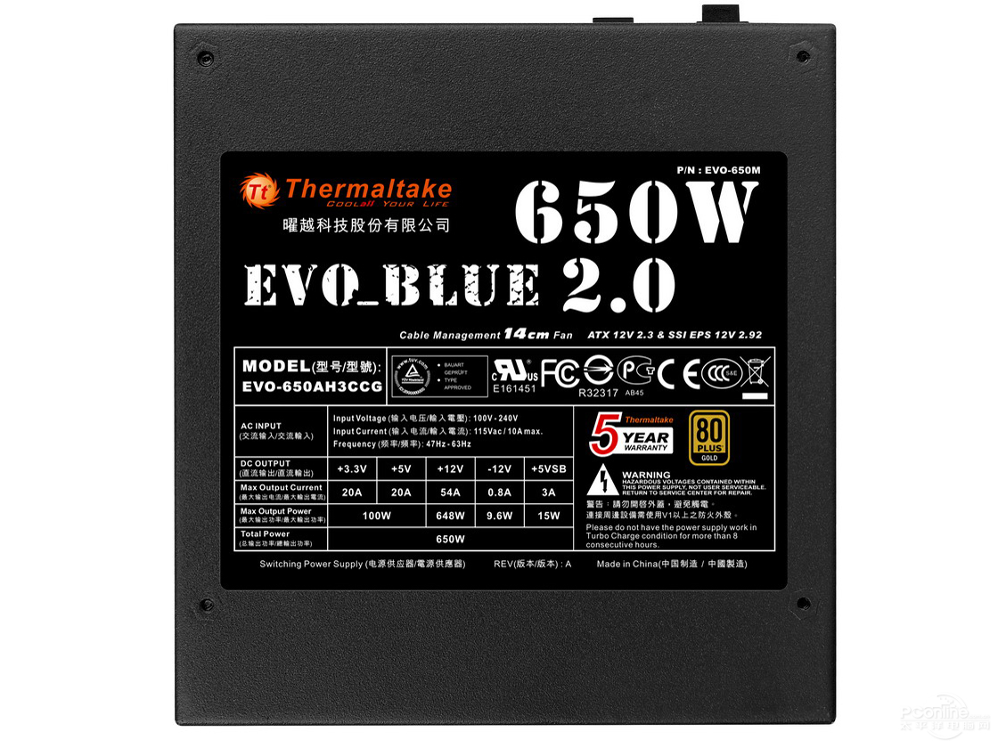 Tt EVO Blue 2.0 650Wͼ