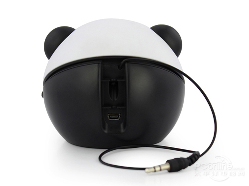 Reflying RX053 3.5接口可爱熊猫桌面小音箱