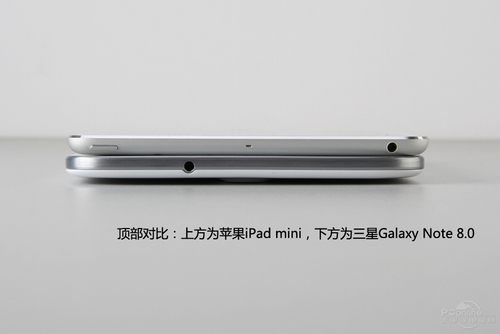 三星Galaxy Note 8.0(16G/3G)对比ipad mini