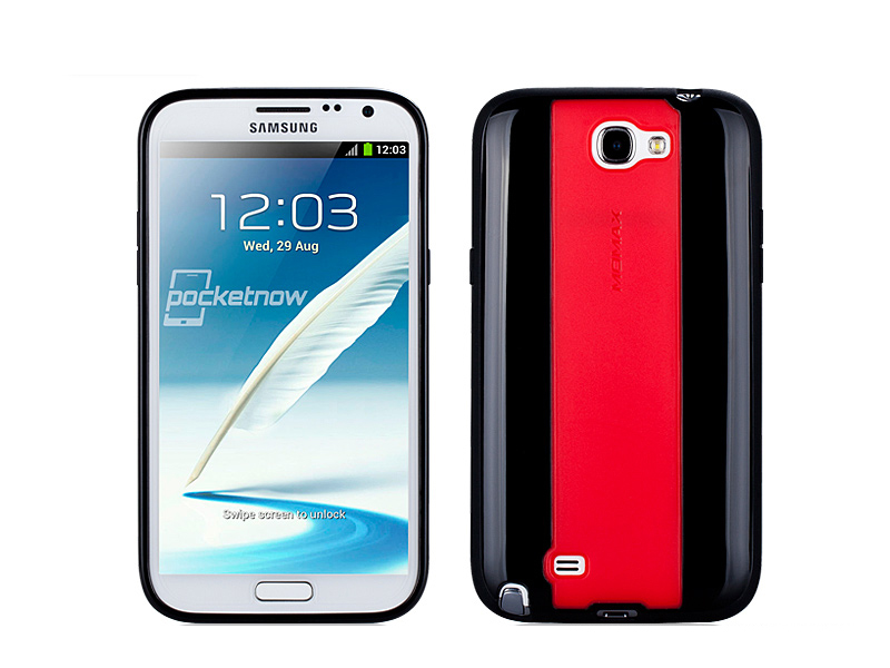 MOMAX摩米士三星 Galaxy Note II (N7100) 轻盈双色保护套 图片