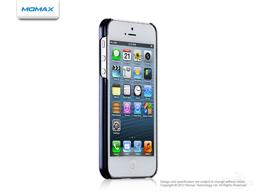 MOMAX摩米士Apple iPhone 5 迷雾金属保护壳