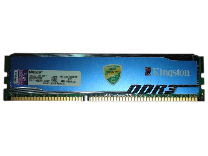 金士顿DDR3 1600 8G骇客神条 主图