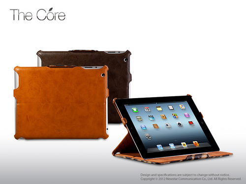 The Core的可 Apple iPad 4/New iPad(iPad3)/iPad 2新野豹纹保护套