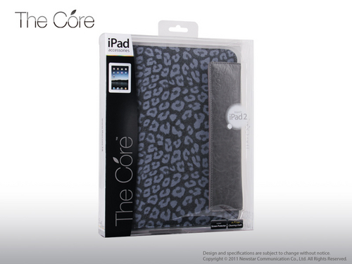 摩米士The Core的可Apple iPad(3rd)/2超薄雪豹皮革套